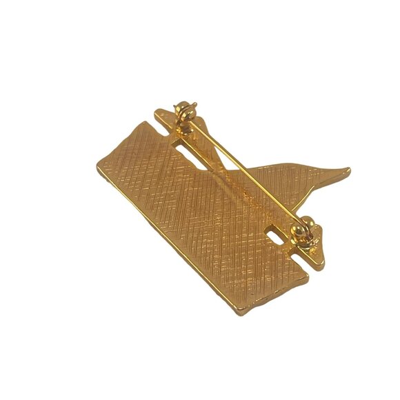 Knights Of Columbus 2002 Enamel Pin Sailboat & Bridge Design - Picture 5 of 6